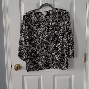 Loft blouse large petite